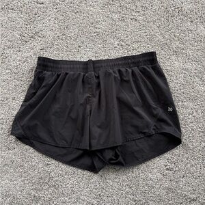 All in Motion Women's Black Athletic Shorts